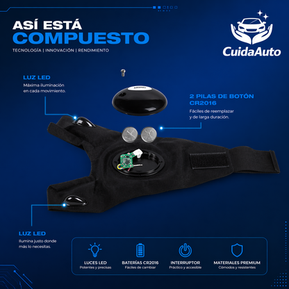 Guantes LED para vehículos