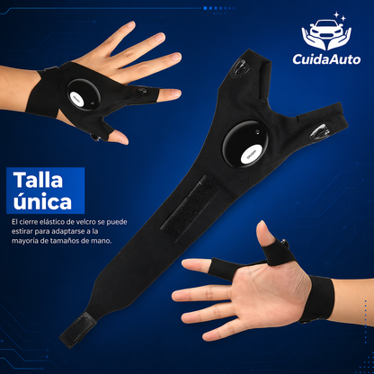 Guantes LED para vehículos