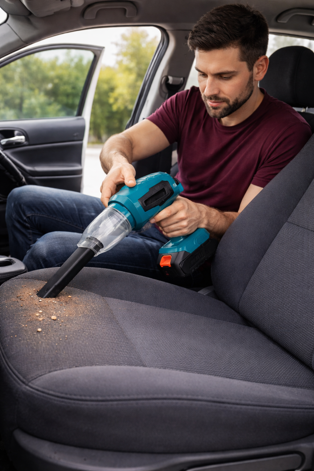 Aspiradora y Soplador Inalámbrica para Autos